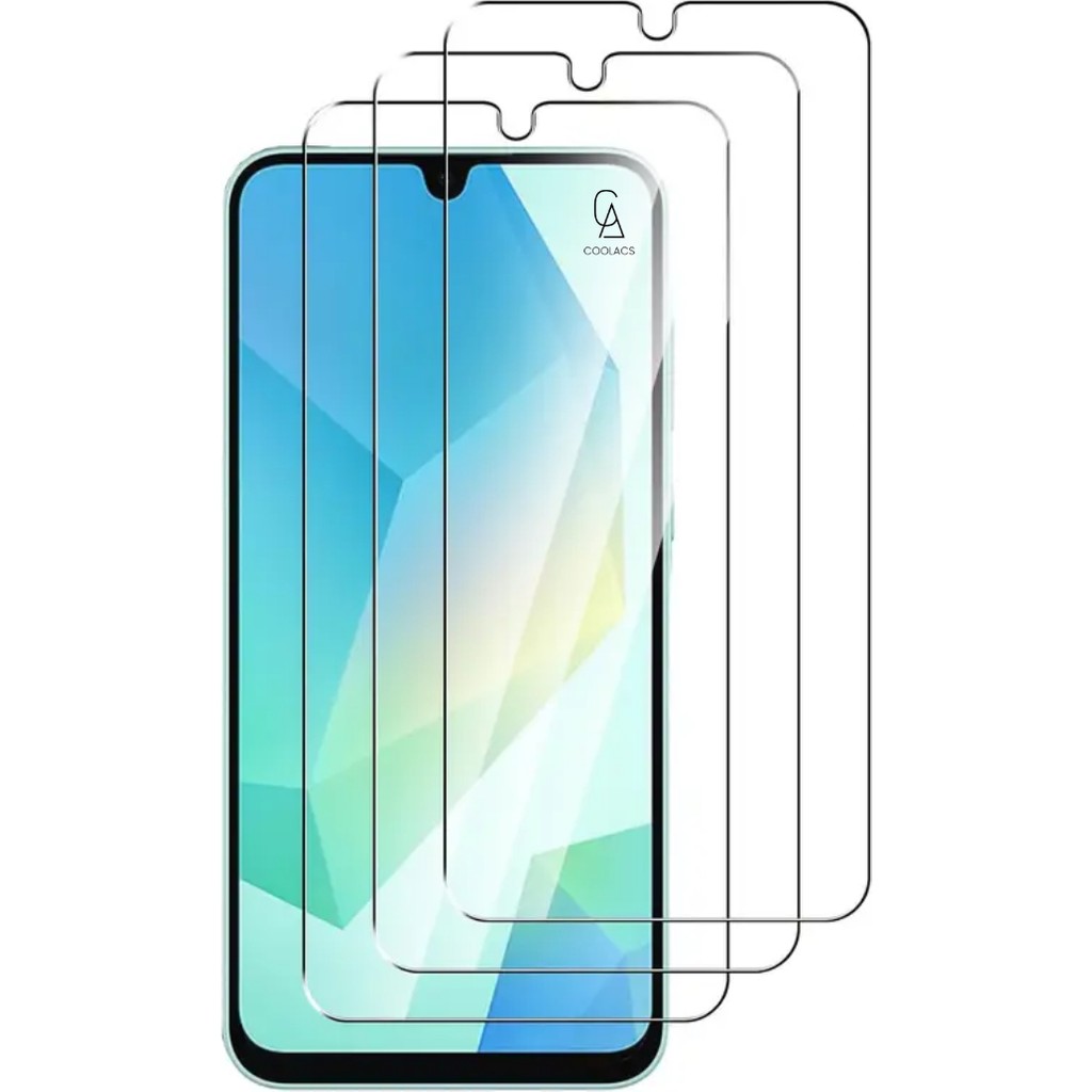 Coolacs Samsung Galaxy A26 ile Uyumlu Ekran Koruyucu Şeffaf Temperli Kırılmaz Cam Ekran Koruyucu 3 Adet Cep Telefonu Ekran Koruyucusu Fiyatı