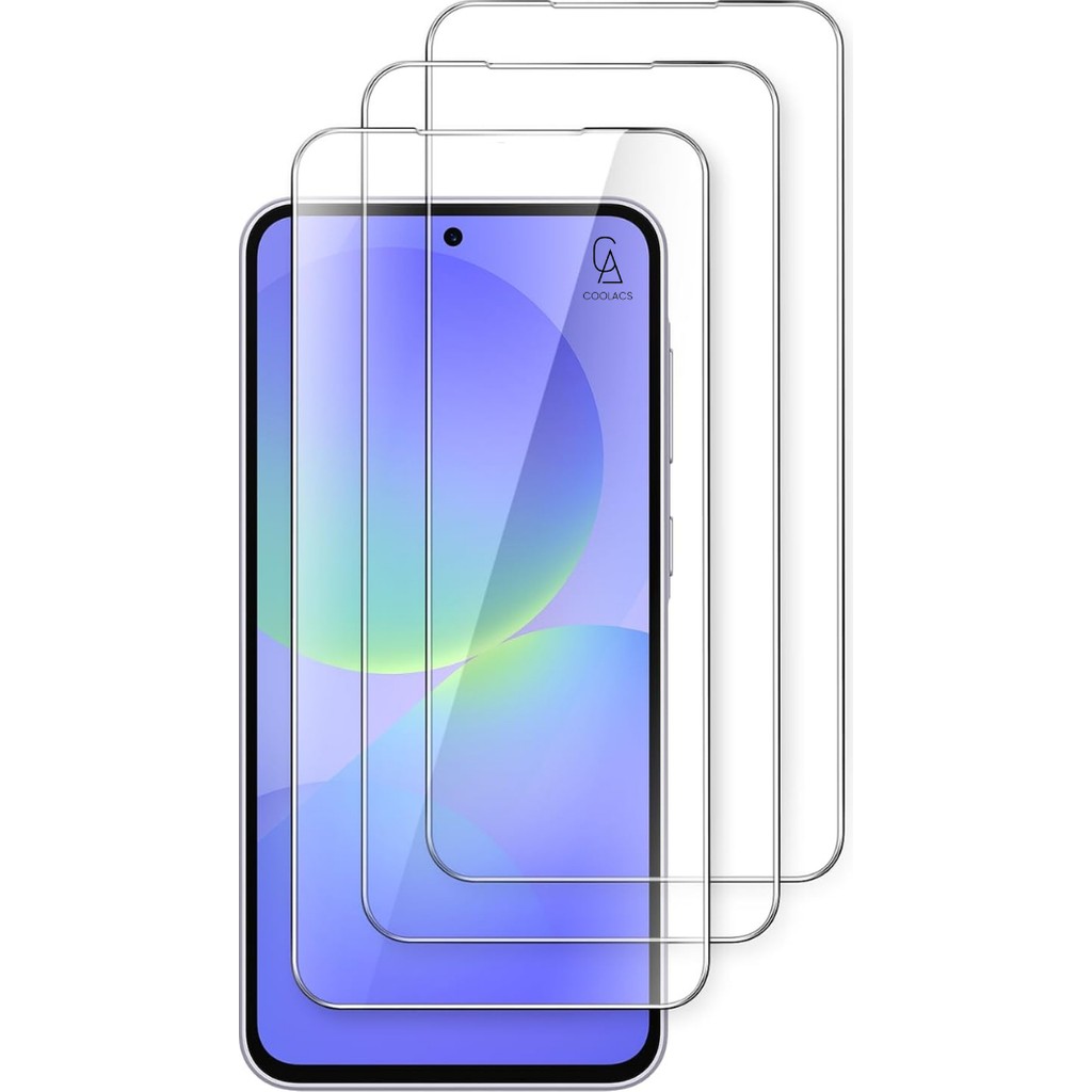 Coolacs Samsung Galaxy A36 ile Uyumlu Ekran Koruyucu Şeffaf Temperli Kırılmaz Cam Ekran Koruyucu 3 Adet Cep Telefonu Ekran Koruyucusu Fiyatı