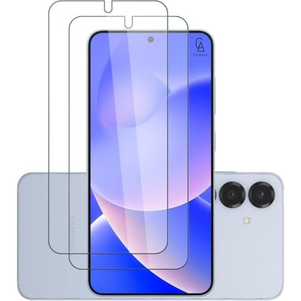 Coolacs Samsung Galaxy S25 ile Uyumlu Ekran Koruyucu Şeffaf Temperli Kırılmaz Cam Ekran Koruyucu 2 Adet Cep Telefonu Ekran Koruyucusu Fiyatı