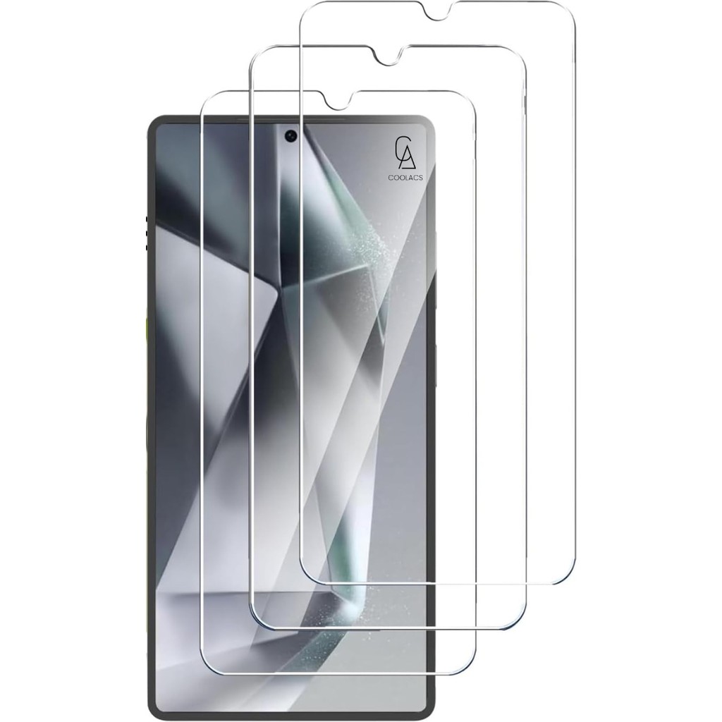 Coolacs Samsung Galaxy S25 Ultra ile Uyumlu Ekran Koruyucu Şeffaf Temperli Kırılmaz Cam Ekran Koruyucu 3 Adet Cep Telefonu Ekran Koruyucusu Fiyatı