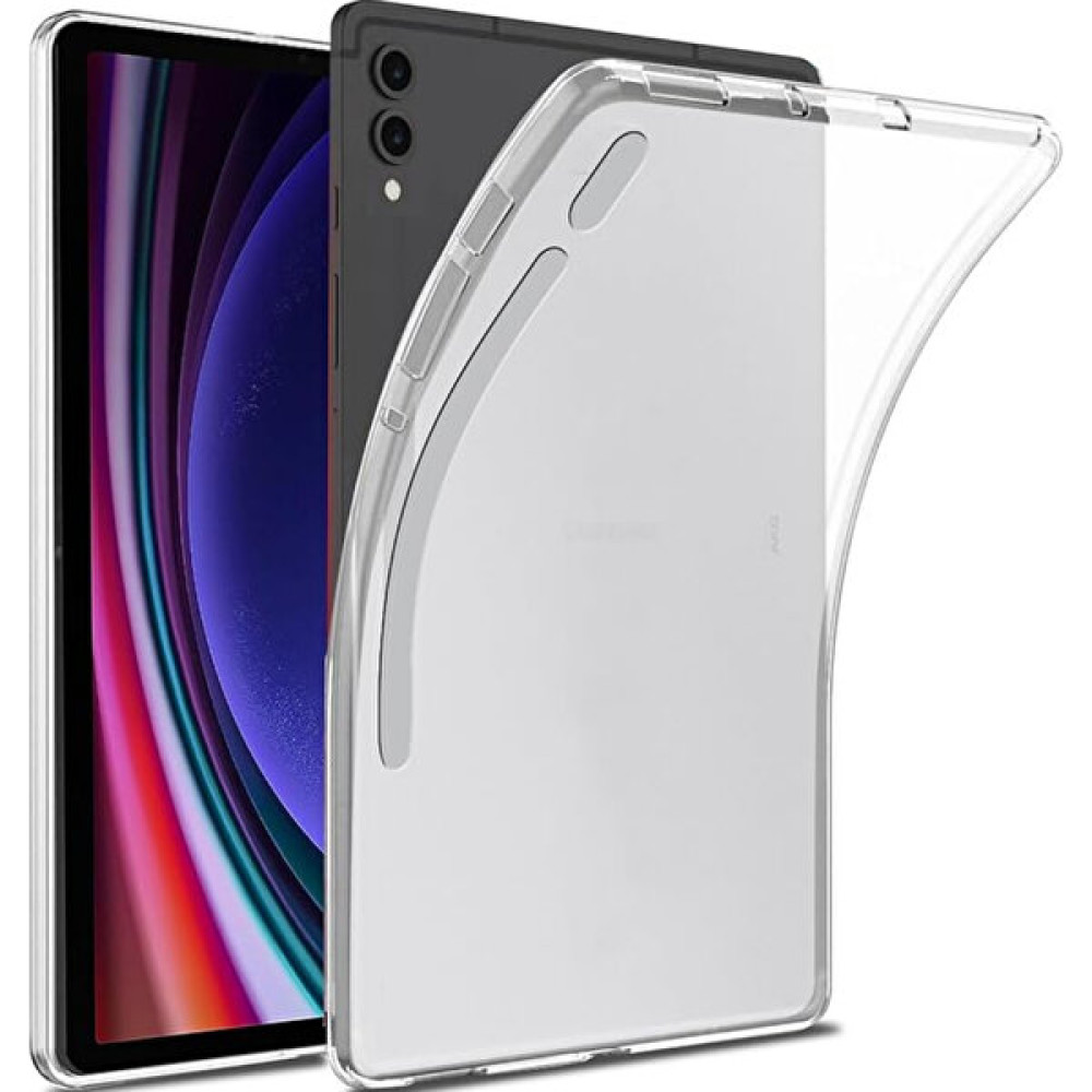 Coolacs Samsung Galaxy Tab S9 Fe Plus SM-X610 ile Uyumlu Şeffaf Esnek Silikon Tablet Kılıfı Tablet Kılıfı Fiyatı