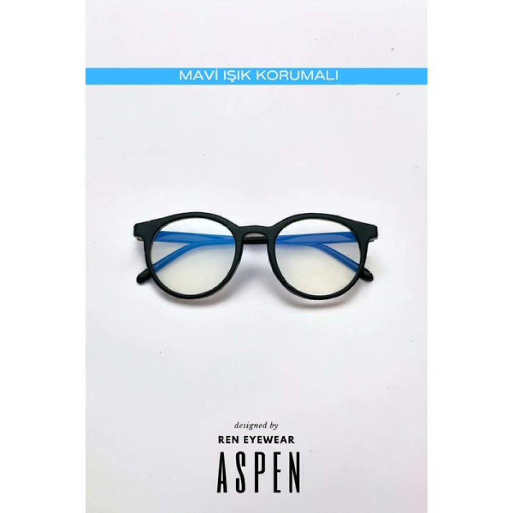 Cooland Better Aspen Klasik Yuvarlak Oval Mavi Işık Korumalı Gözlük Blue Block / Ren Eyewear Kadın Güneş Gözlükleri Fiyatı