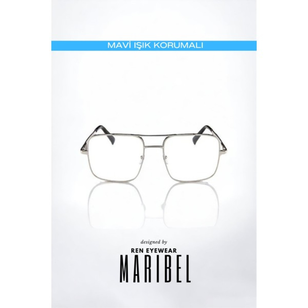 Cooland Better Maribel Büyük Boy Metal Mavi Işık Korumalı Gözlük Blue Block / Ren Eyewear Kadın Güneş Gözlükleri Fiyatı