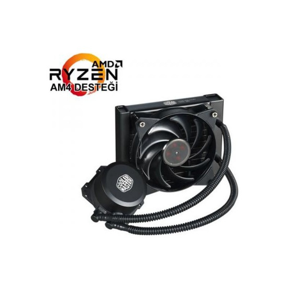 Cooler Master MasterLiquid Lite 120 (Su soğutma) AM4 Destekli CPU Soğutucusu 120mm Radyatör (MLW-D12M-A20PW-R1) Soğutucular Fiyatı