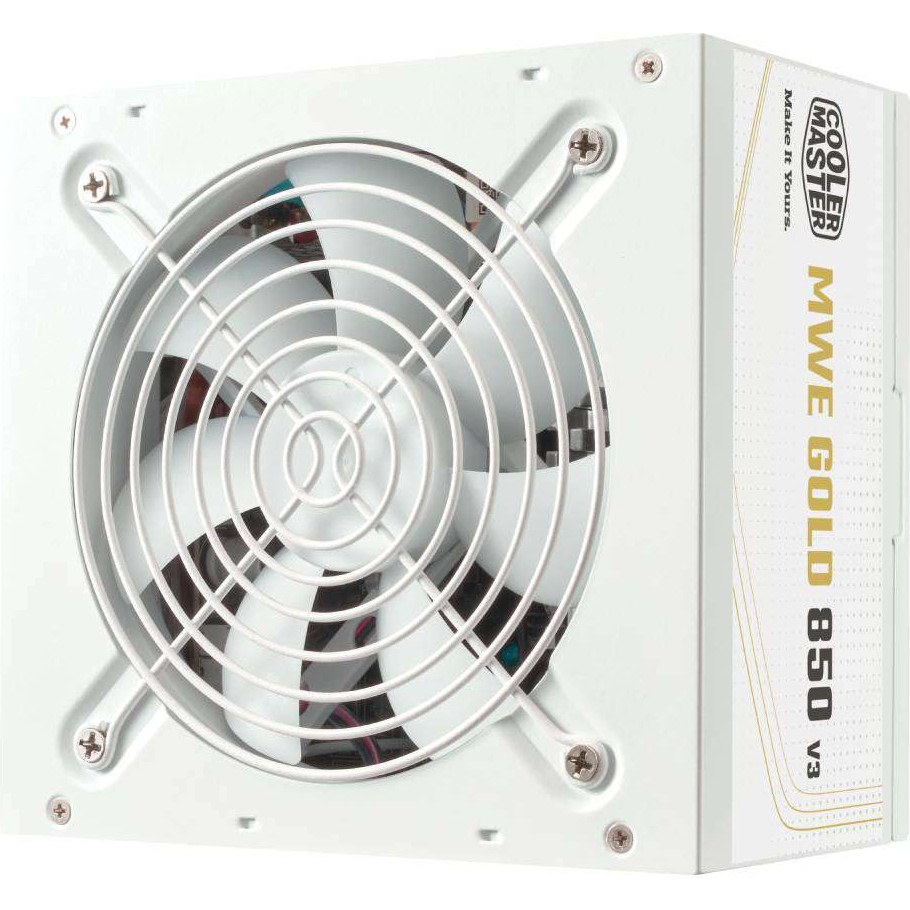 Cooler Master MWE V3 Beyaz 850W 80+ Gold, PCIe Gen 5.0, ATX 3.1, 120mm Fanlı PSU (MPE-8506-ACAG-GEU) - 850 W Diğer Fiyatı