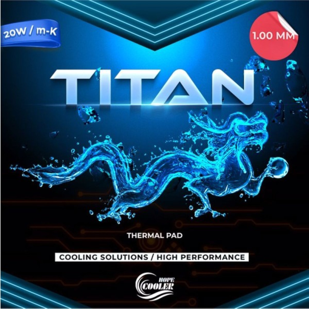 Coolerhope 1.00 mm 20W/M-K Thermal Pad / Termal Pad Soğutucular Fiyatı
