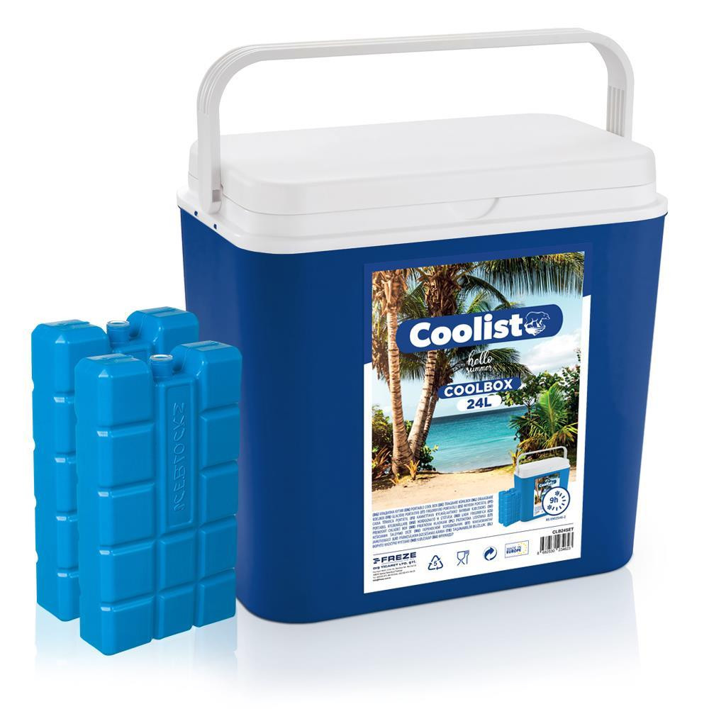 Coolist CLB24SET 24 Litre Buzluk + 2 Adet 400Gr. Buz Kaseti Oto, Bahçe, Yapı Market Fiyatı