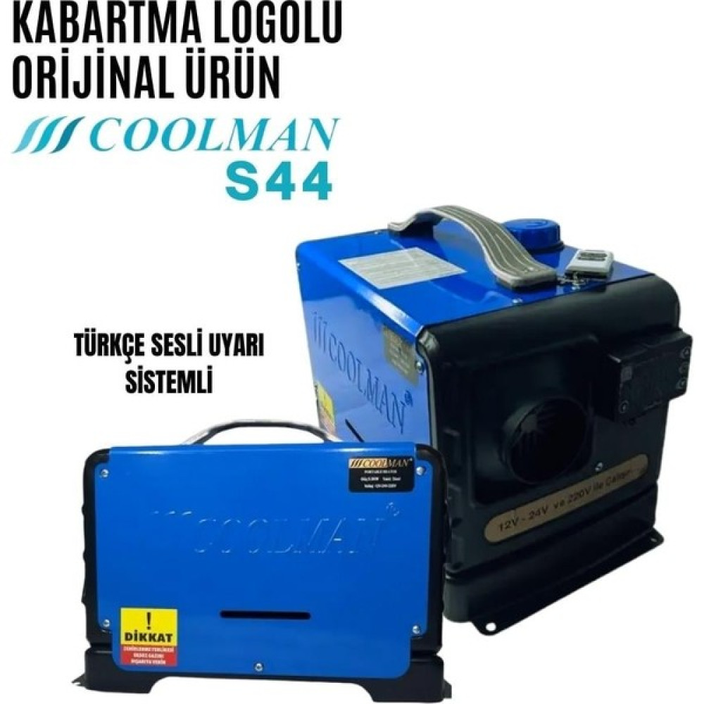 Coolman S44 5kw Taşınabilir Çanta Webasto Tipi Isıtıcı 12v-24v-220v Oto Seyahat Ürünleri Fiyatı