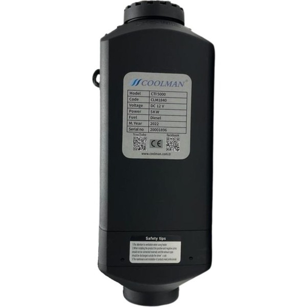 Coolman Webasto Tipi 5 Kw 12V Isıtıcı Eko Pk Isıtma & Soğutma Fiyatı