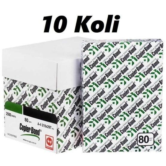 Copier Bond A4 80 gr 50x500 Yaprak Fotokopi Kağıdı