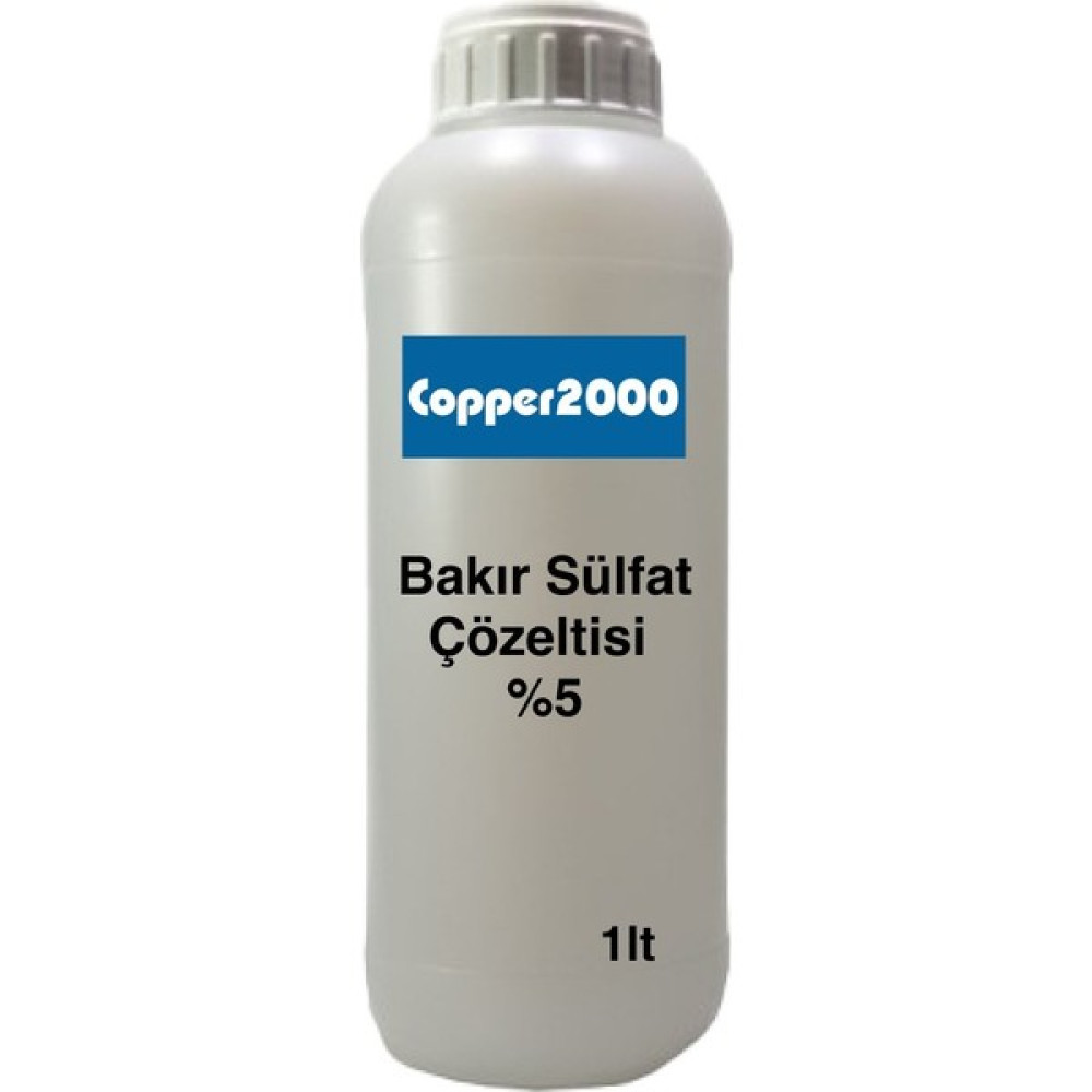 Copper %5 Bakır Sülfat Çözeltisi 1lt - Copper 2000 Okul Malzemeleri Fiyatı