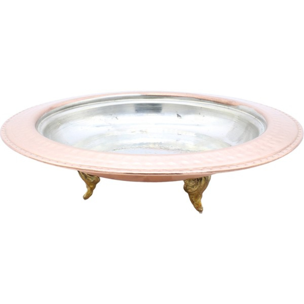 Copperdone El Dövmesi Ayaklı Model Bakır Tabak Sahan 18 cm Mutfak Gereçleri Fiyatı