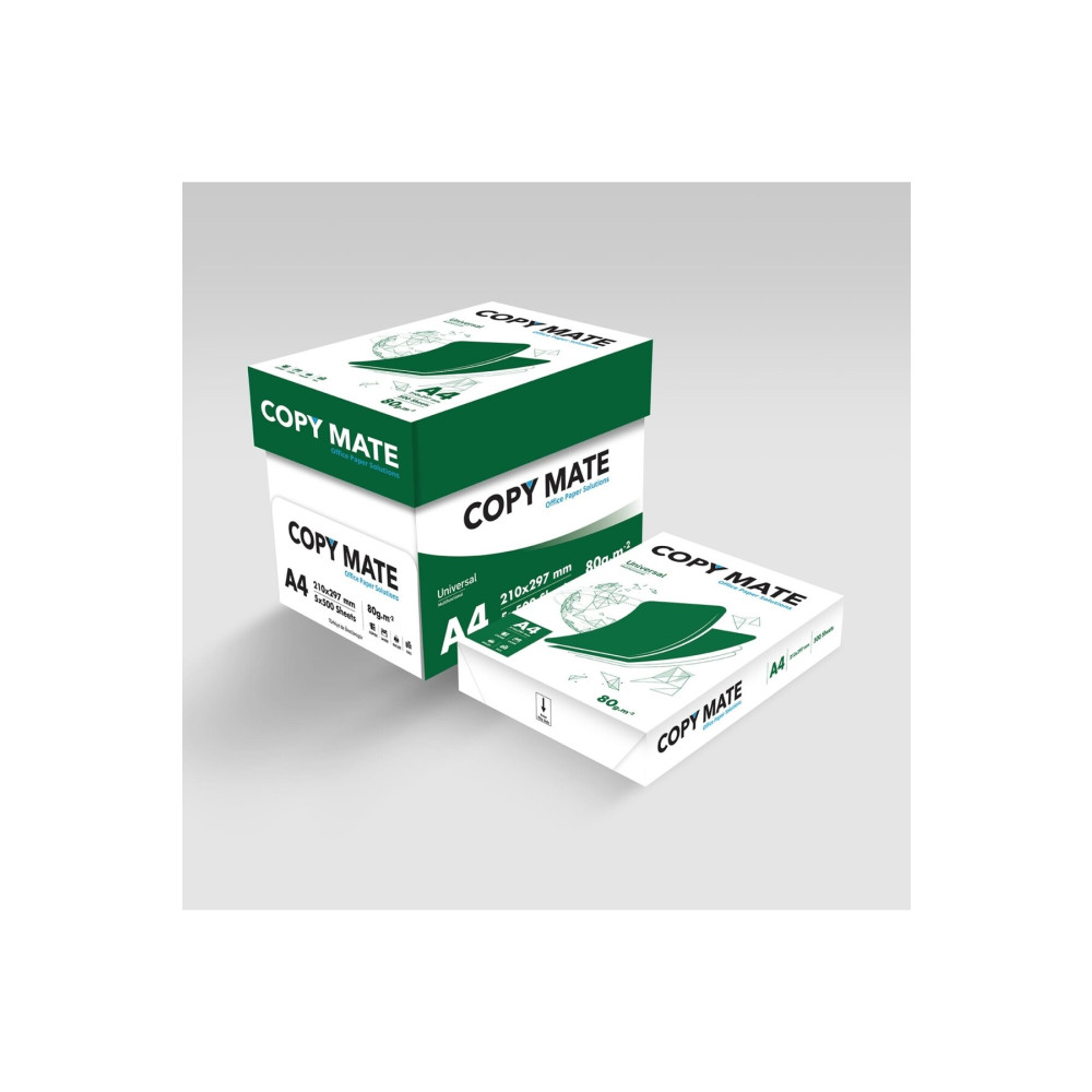 Copymate A4 Fotokopi Kağıdı 1 Koli 80gr 5li Paket 2500 Adet/copy Mate Fotokopi Kağıdı Fiyatı