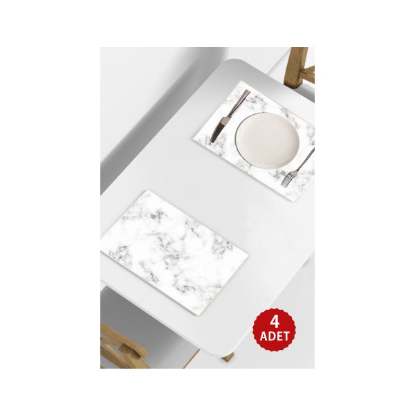 Copyrite Beyaz Mermer Desenli 42 x 30 Pvc 4'lü Silinebilir Amerikan Servis - 30 x 42 cm SSD / Solid State Drive Fiyatı