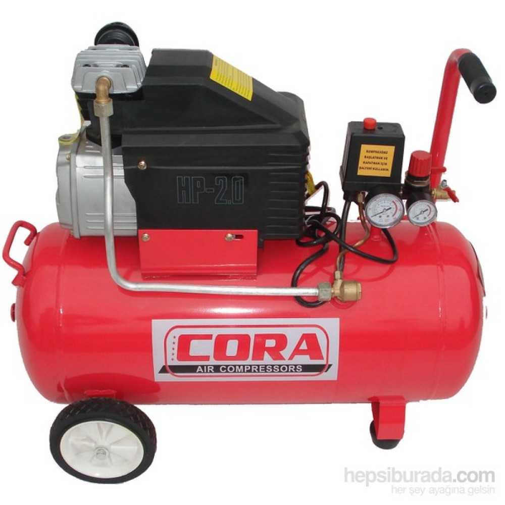 Cora 50 Litre Kompresör Hava Kompresörü Fiyatı