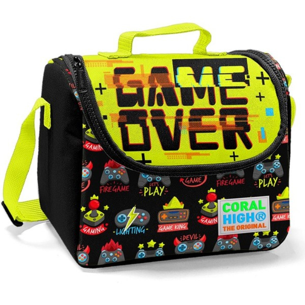 Coral High Kids Siyah Sarı Thermo Beslenme Çantası 22728 - Siyah - Sarı Beslenme Çantası Fiyatı