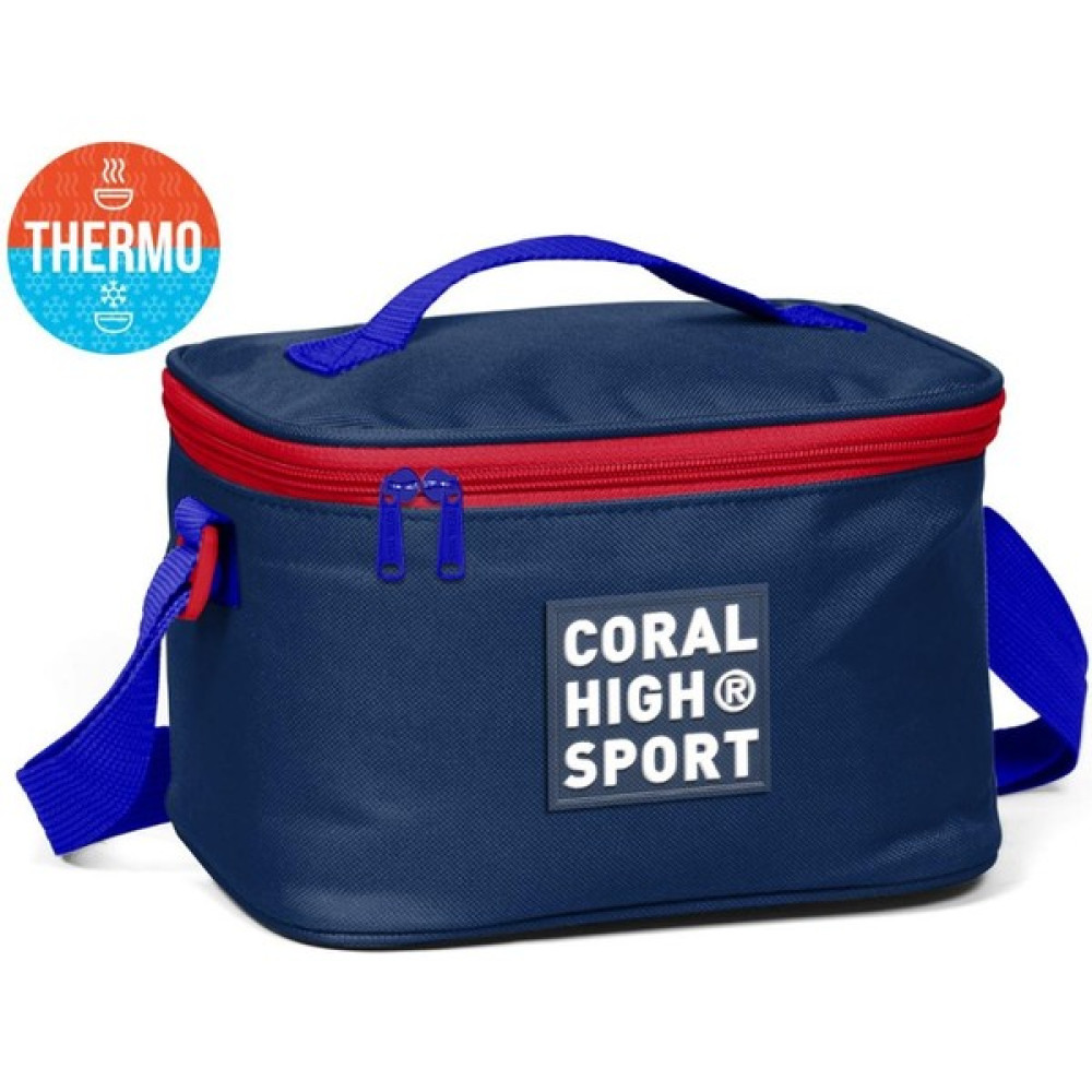 Coral High Sport Lacivert Kırmızı Thermo Beslenme Çantası 22815 Beslenme Çantası Fiyatı