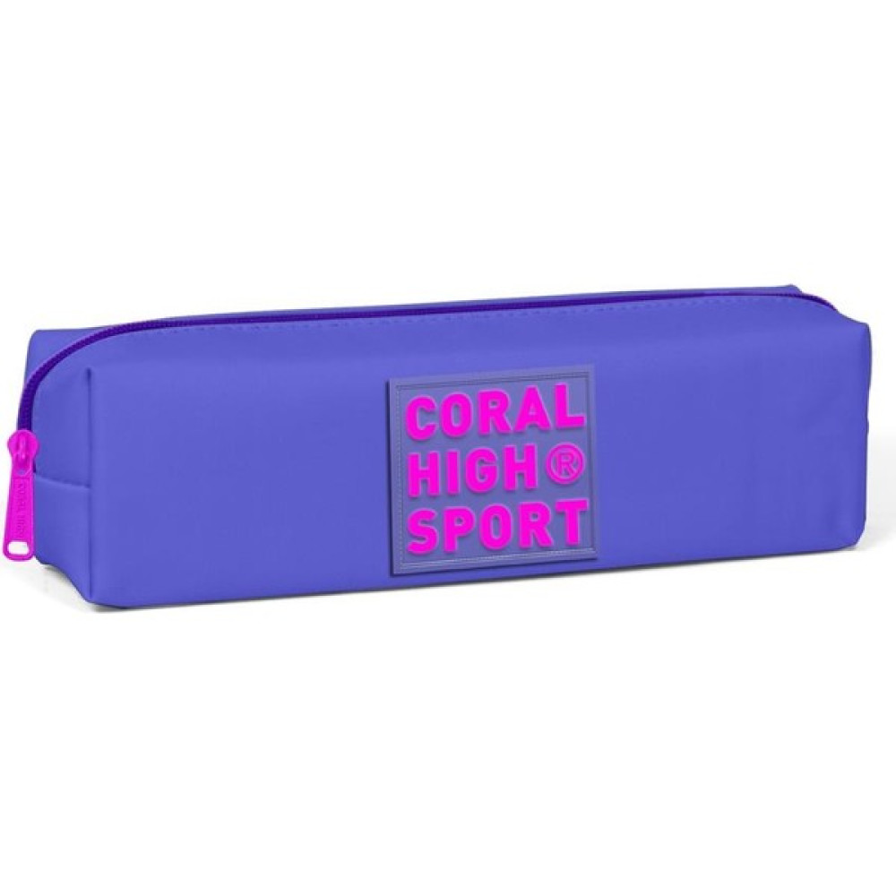 Coral High Sport Lavanta Mor Tek Bölmeli Kalem Çantası 22341 Kalemlik (Kalem Kutusu) Fiyatı