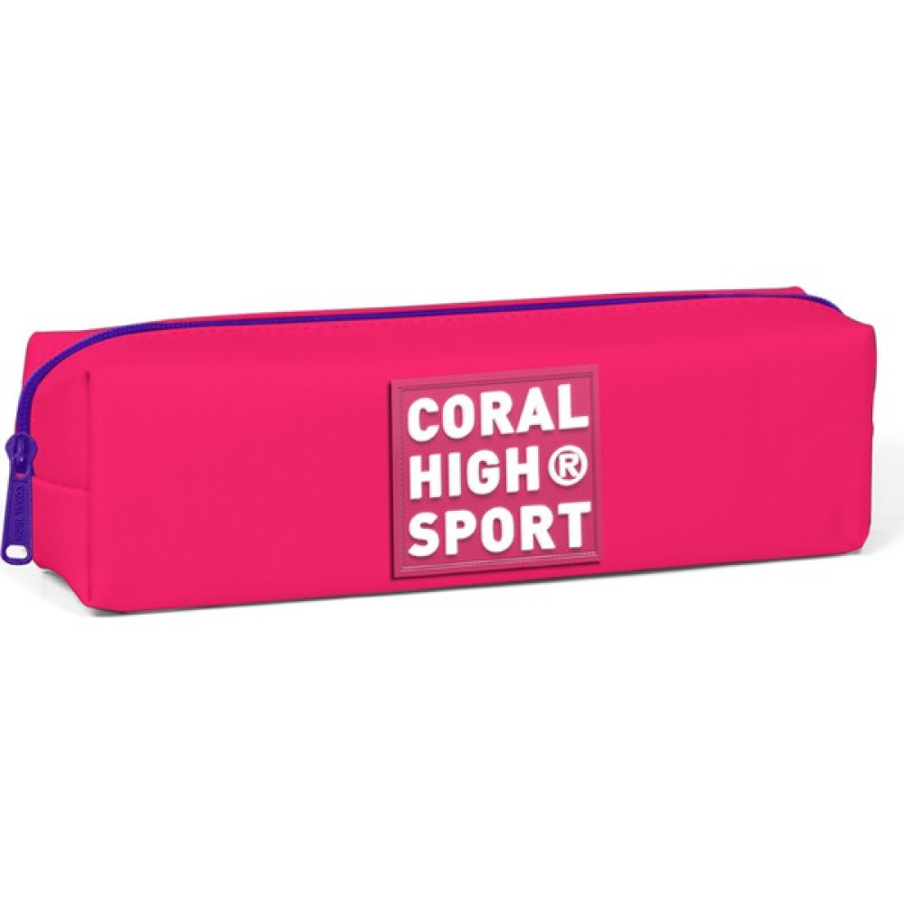 Coral High Sport Neon Mercan Tek Bölmeli Kalemkutu Kalemlik (Kalem Kutusu) Fiyatı