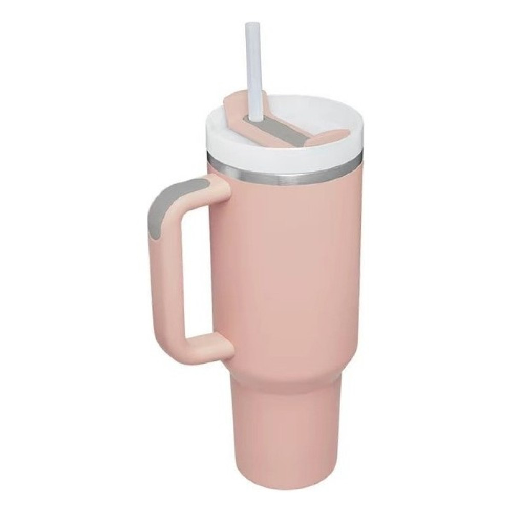 Corbriy Paslanmaz Çelik 40OZ Saplı Pipetli Bardak Termos Bardak (Yurt Dışından) Kamp Mutfağı Fiyatı