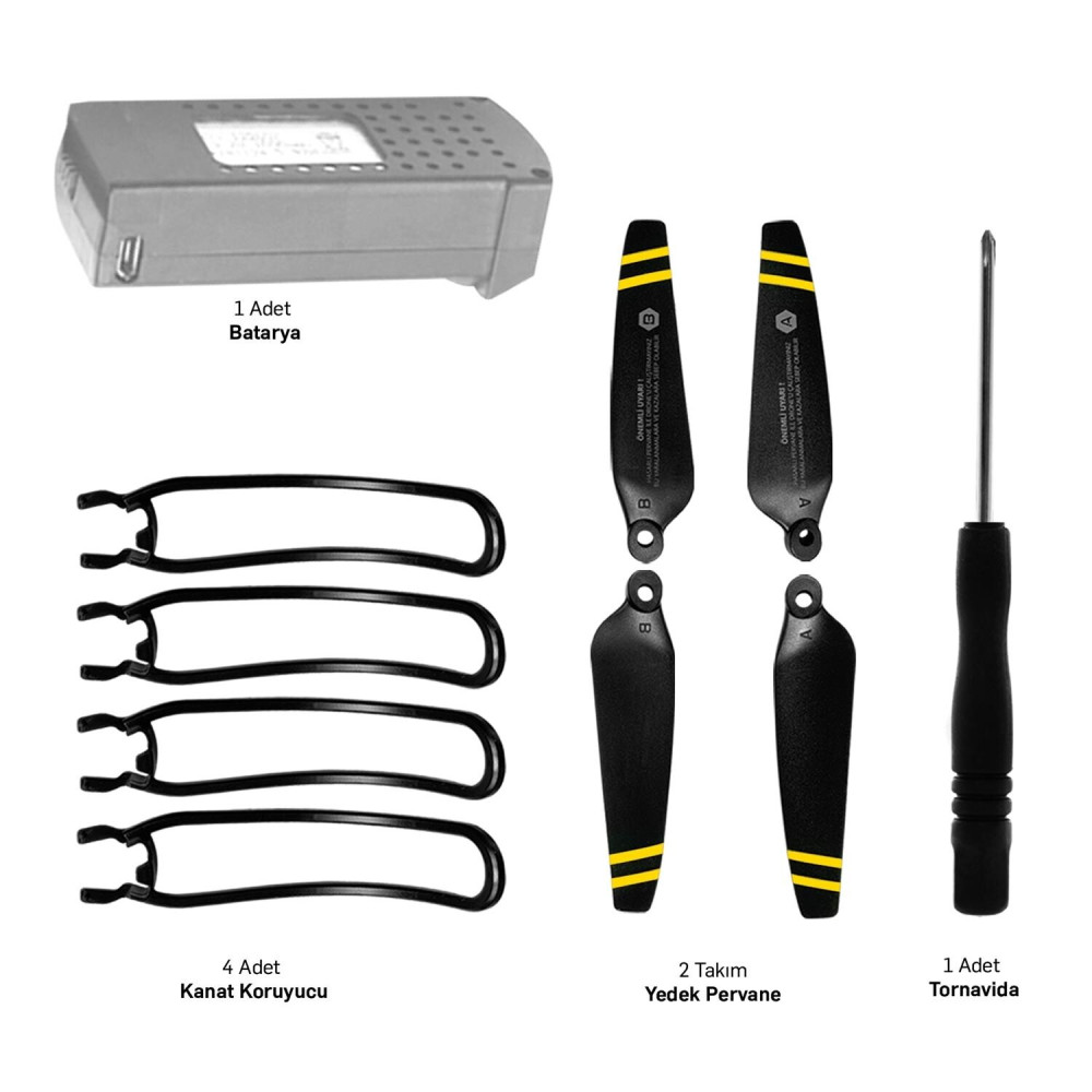 Corby Cda017 Bataryalı Drone Aksesuarı Paketi Cx017 Uyumlu Drone Aksesuarları Fiyatı