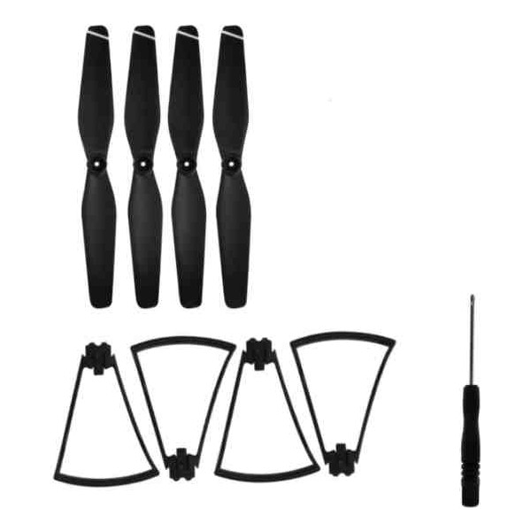 Corby Drone Yedek Pervane Yedek Koruyucu X015, SD08 (Sarı),SD01 ,mf 0225,ATLAS 0226, CX015-1B Zoom EXTREME,CX015 3b Drone Uyumlu Yedek Parça Dron Aksesuar Paketi - Siyah Drone Aksesuarları Fiyatı