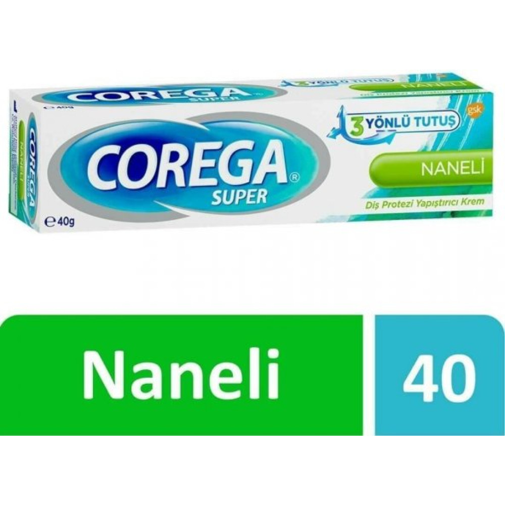 Corega Dis Protez Yapistirici Krem 40 Gr Naneli Diş Beyazlatıcılar Fiyatı