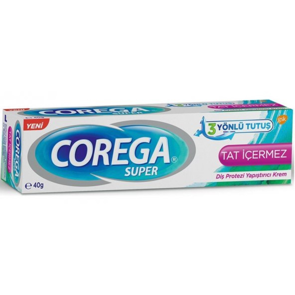 Corega Dis Protez Yapistirici Krem Tat Icermez 40 Gr Diş Beyazlatıcılar Fiyatı