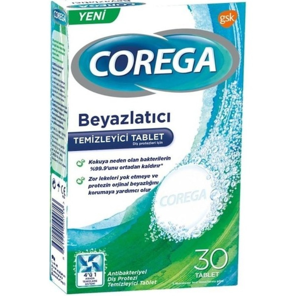 Corega Diş Protezi Temizleyici Tablet 30'lu - [d] Oto Boyaları Fiyatı