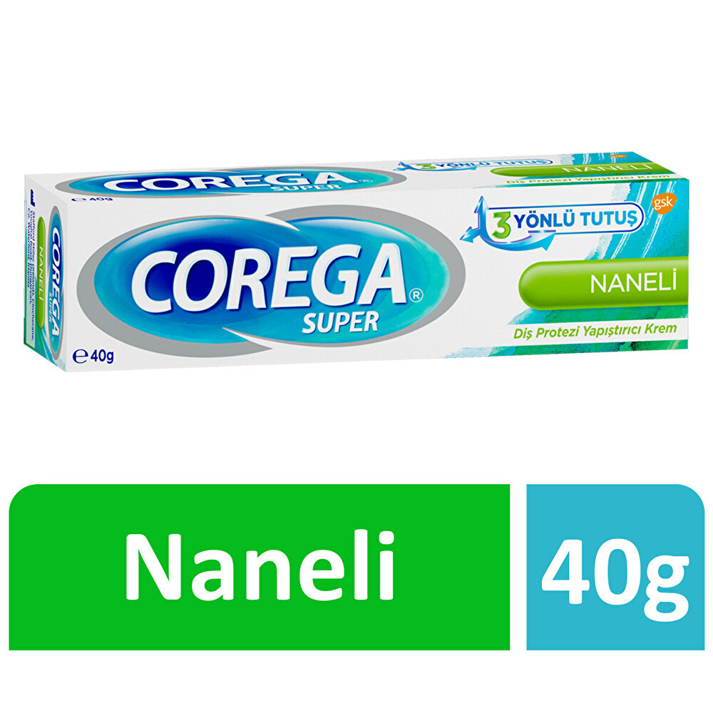 Corega Diş Protezi Yapıştırıcı Krem Naneli 40 G Diş Fırçaları Fiyatı