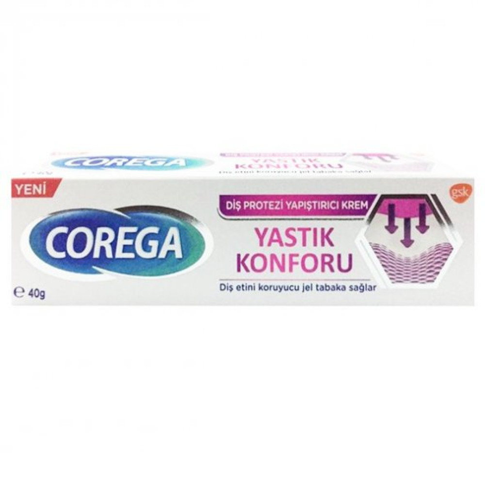 Corega Dis Protezi Yapistirici Krem Yastik Konforu 40 Gr Diş Macunları Fiyatı