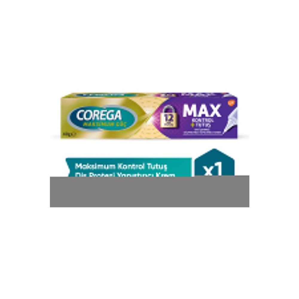 Corega Maksimum Kontrol Protez Yapıştırıcı 40 G Ağız ve Diş Sağlığı Fiyatı