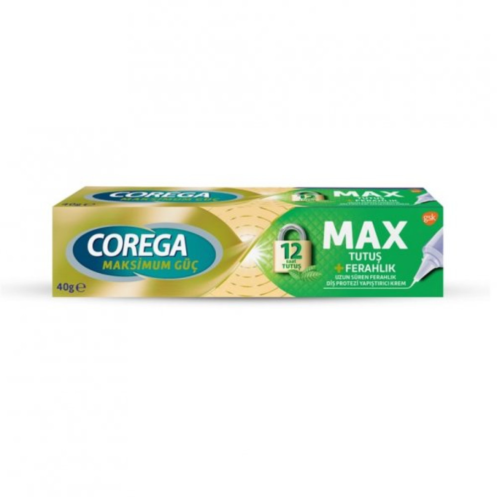 Corega Max Tutus+Ferahlik Krem 40 G Diş Beyazlatıcılar Fiyatı