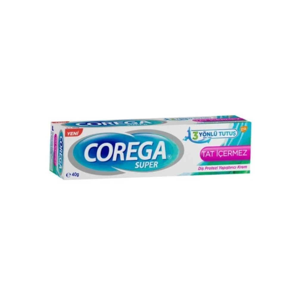 Corega Super Tat Icermez 40 Gr Dis Protezi Yapistirici Krem Diş Macunları Fiyatı