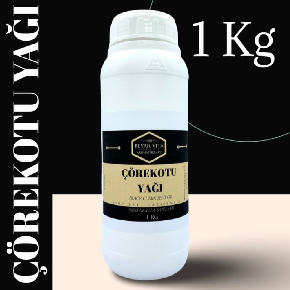 Çörekotu Yağı 1 Kg - beyarvita ( Black Cumin Seed Oil, Nigella Sativa) Nemlendiriciler Fiyatı