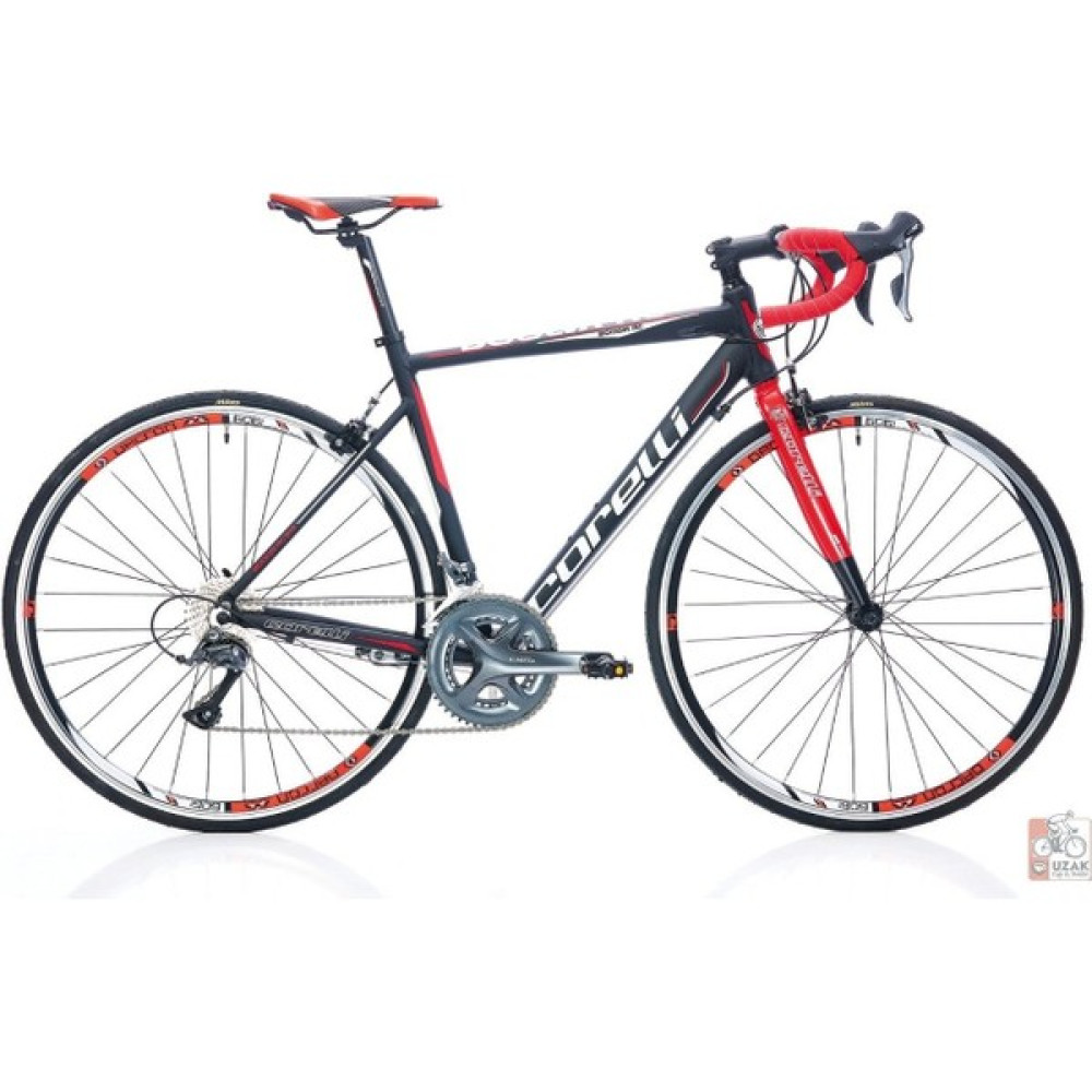 Corelli 2022 Corelli Boolva RC200 Claris R2000 Kırmızı Yol Yarış Bisikleti 54CM Yarış-Profesyonel Bisikletleri Fiyatı