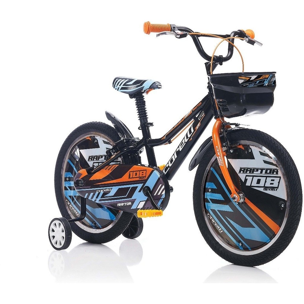 Corelli Raptor 20 Jant Bisiklet Siyah-Turuncu Bisikletler Fiyatı