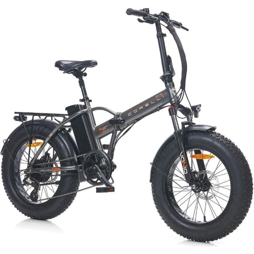 Corelli Voniq 20 Jant 42 Folding Fat Bike Elektrikli Bisiklet Gri Elektrikli Bisikletler Fiyatı