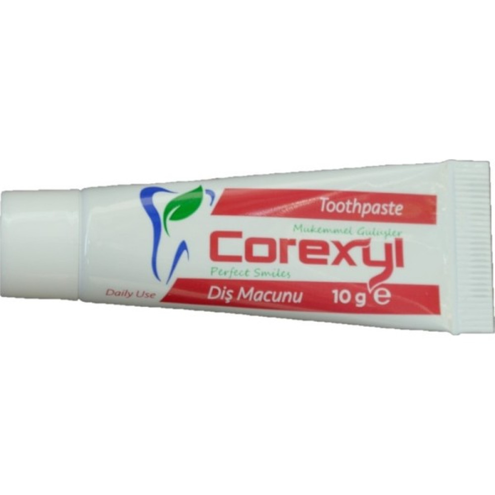 Corexyl Mini Diş Macunu 25 Adet 10GR Kullan At Diş Macunu Seyahat Diş Macunu Diş Macunları Fiyatı