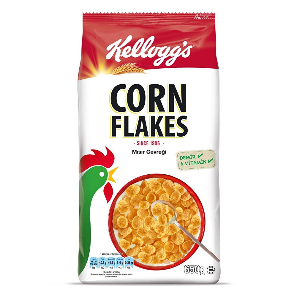 Corn Flakes Mısır Gevreği 650 g Kahvaltılık Gevrek Fiyatı