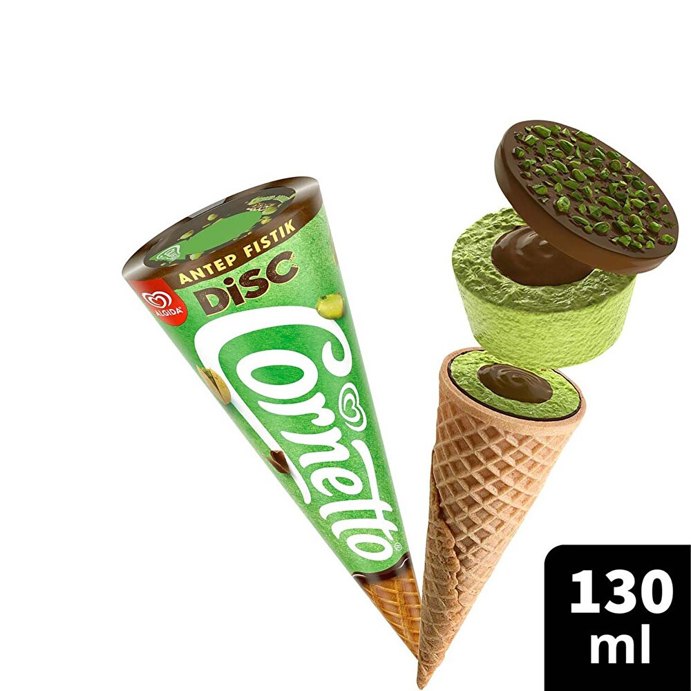 Cornetto Disc Antep Fıstıklı Ve Çikolatalı 130 ml Dondurma Fiyatı