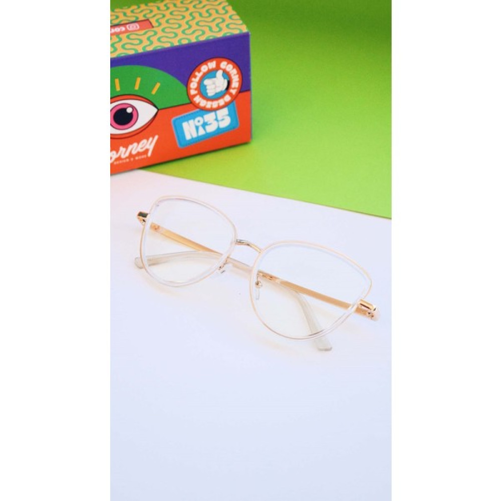 Corney Design Chaney Cat Eye Gözlük (Mavi Işık Filtreli) - Şeffaf Kadın Güneş Gözlükleri Fiyatı
