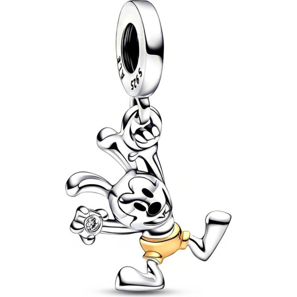Corney Design Disney 100TH Anniversary Oswald Dangle Charm 925 Ayar Gümüş Saat ve Bileklik Aksesuarı Fiyatı