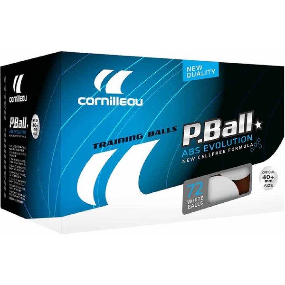 Cornilleau P-Ball Abs Evolution 1 Yıldız 72 Li Masa Tenisi Topu Beyaz Toplar Fiyatı