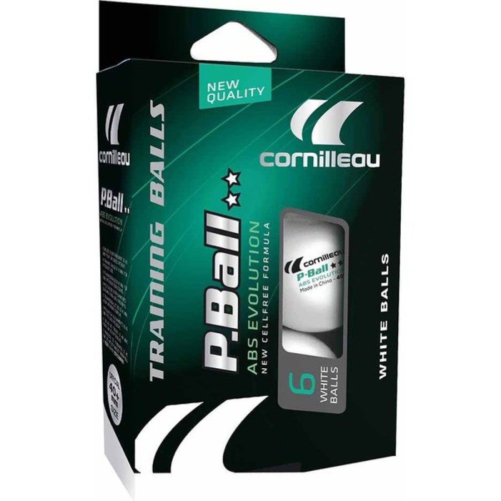 Cornilleau P-Ball Abs Evolution 2 Yıldız 6 Lı Masa Tenisi Topu Toplar Fiyatı