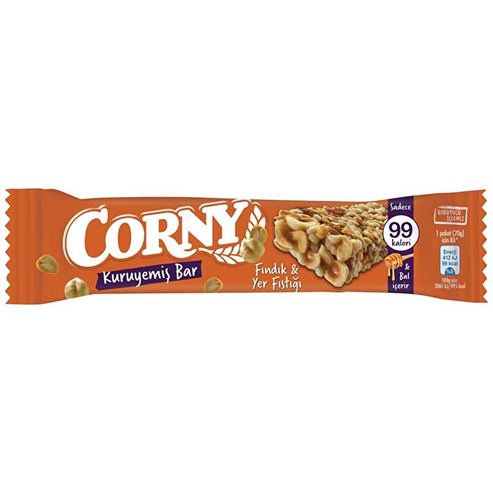 Corny Fındık-Yer Fıstığı Kuruyemiş Bar Bisküvi ve Kek Fiyatı