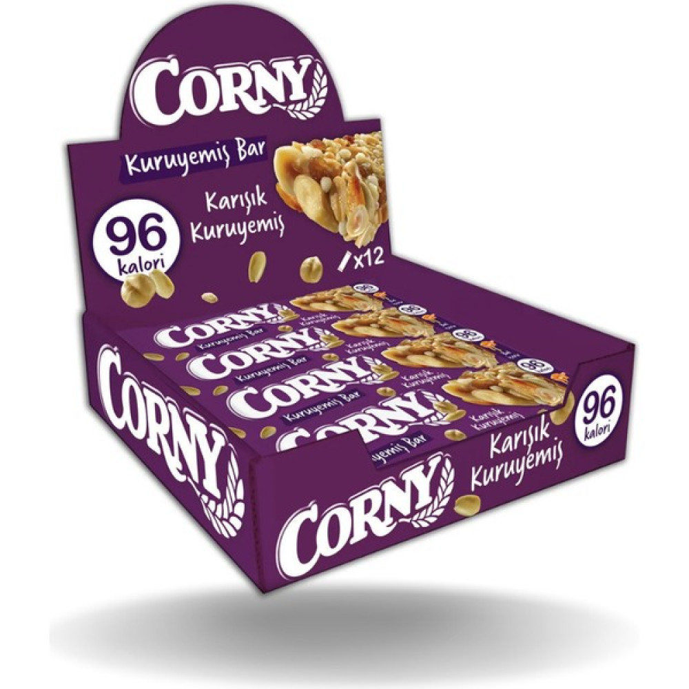 Corny Karışık Kuruyemiş Bar 12 Adet x 20 G - 1 Adet Oto Boyaları Fiyatı