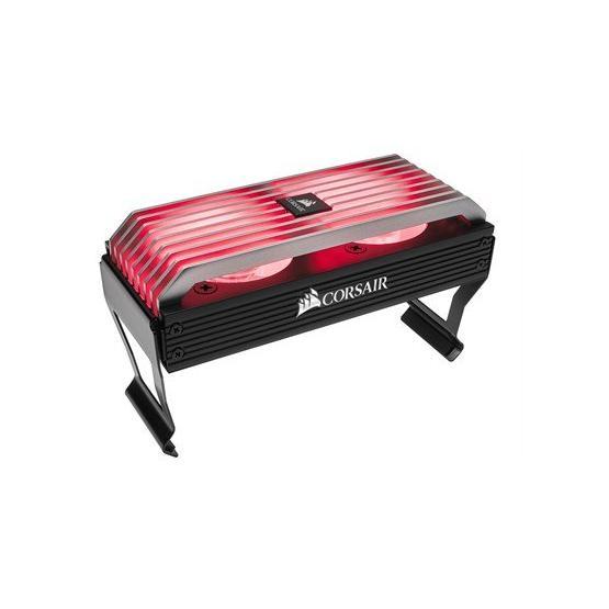 Corsair Air CMDAF2 PC Hafıza 5 cm Mavi Metalik Kırmızı PC Soğutma