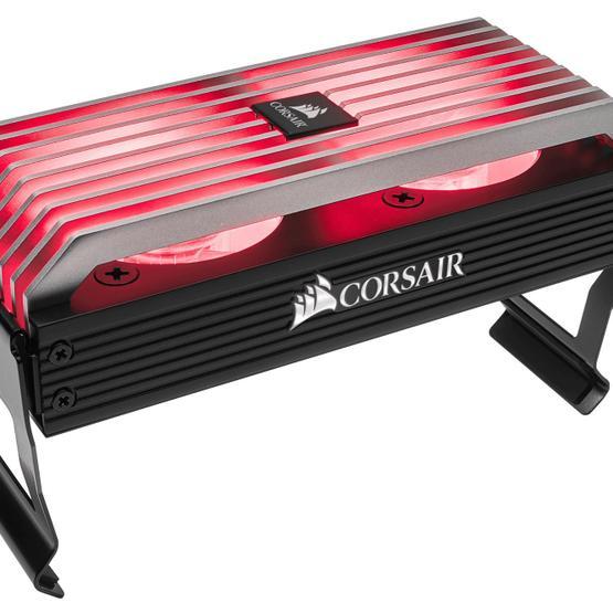 Corsair Air CMDAF2 PC Hafıza 5 cm Mavi Metalik Kırmızı PC Soğutma