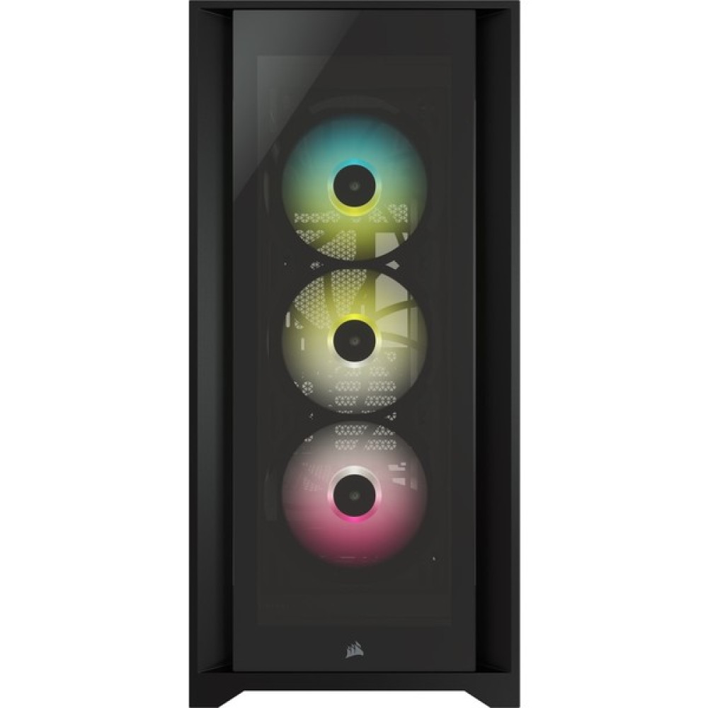 Corsair CC-9011212-WW Icue 5000X Tamperli Cam Yan Panel Mid Tower Bilgısayar Kasası - Siyah PC Kasaları Fiyatı